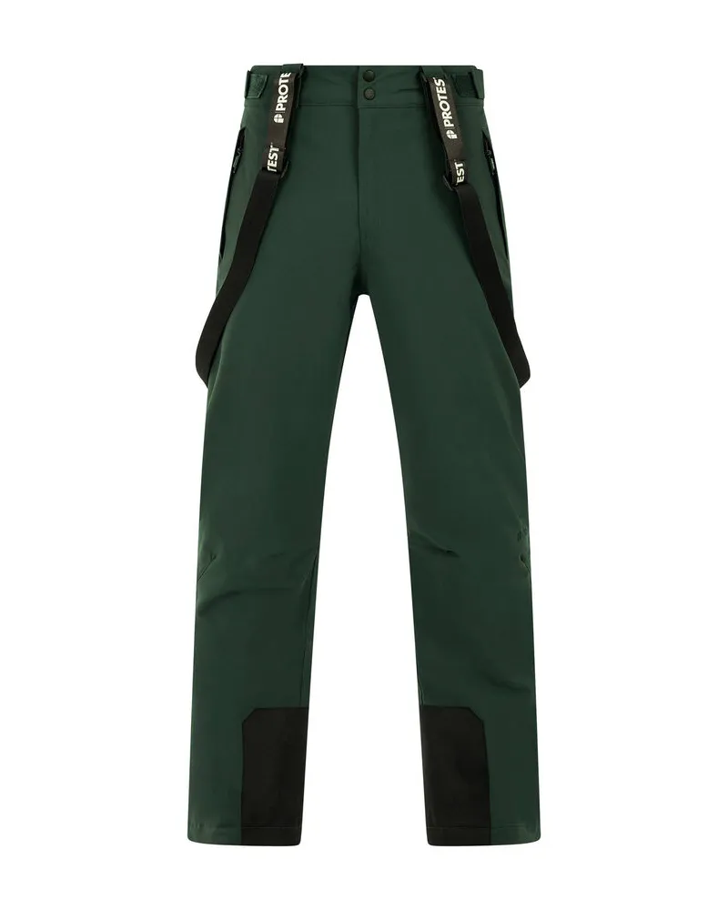 Protest Herren Snowpants PRTCHESTER Regular Fit aus recyceltem Polyester Grün