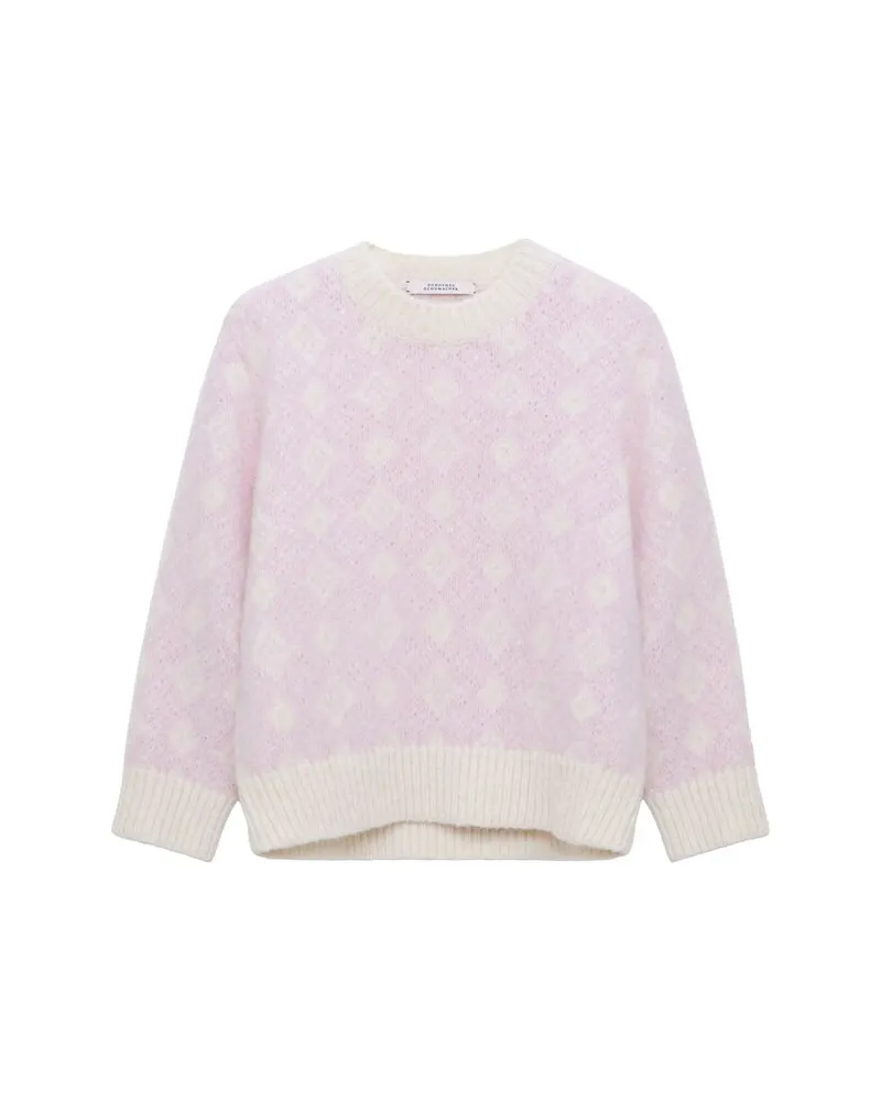 Dorothee Schumacher Damen Pullover SOFT GRAPHICS Rose