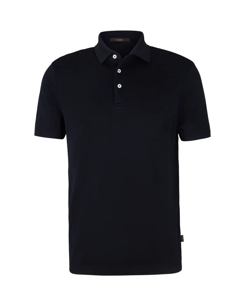 windsor. Herren Poloshirt aus Baumwolle Marine