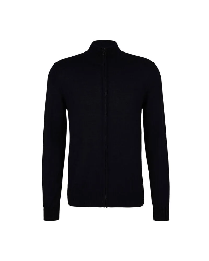 JOOP! Herren Strickjacke aus Wolle DAVIS Marine