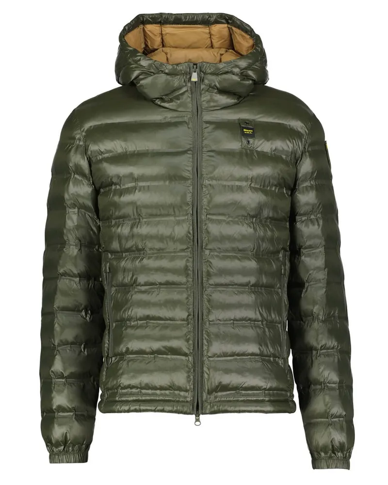 Blauer Herren Steppjacke CHARLES Türkis
