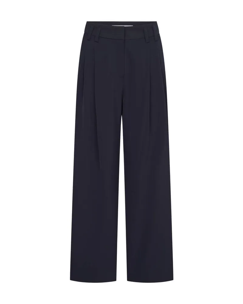 RAFFAELLO ROSSI  Damen Bundfaltenhose MAYLA verkürzt Marine