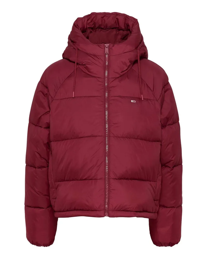 Tommy Hilfiger Damen Puffer Jacke Bordeaux
