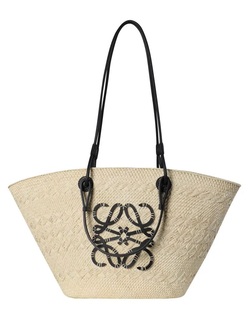 Loewe Damen Korbtasche ANAGRAM BASKET BAG Sand