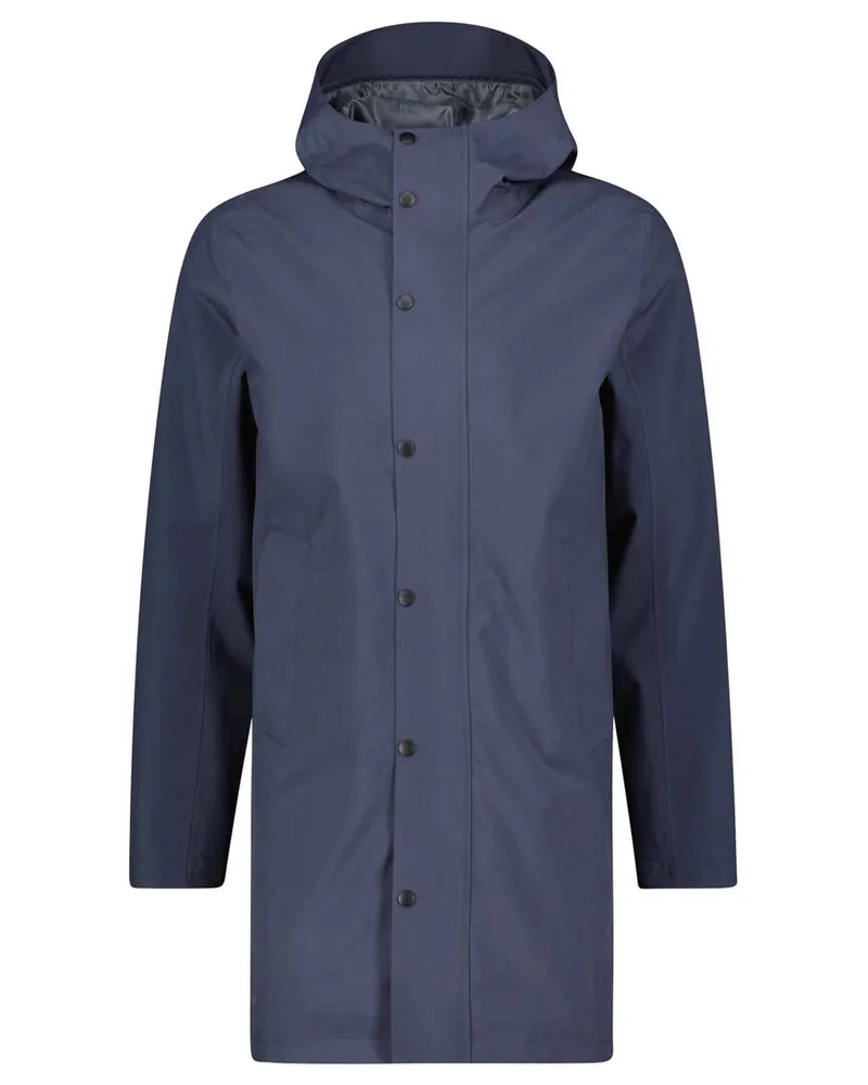 me°ru' Herren Softshelljacke mit Kapuze BRAGA Marine