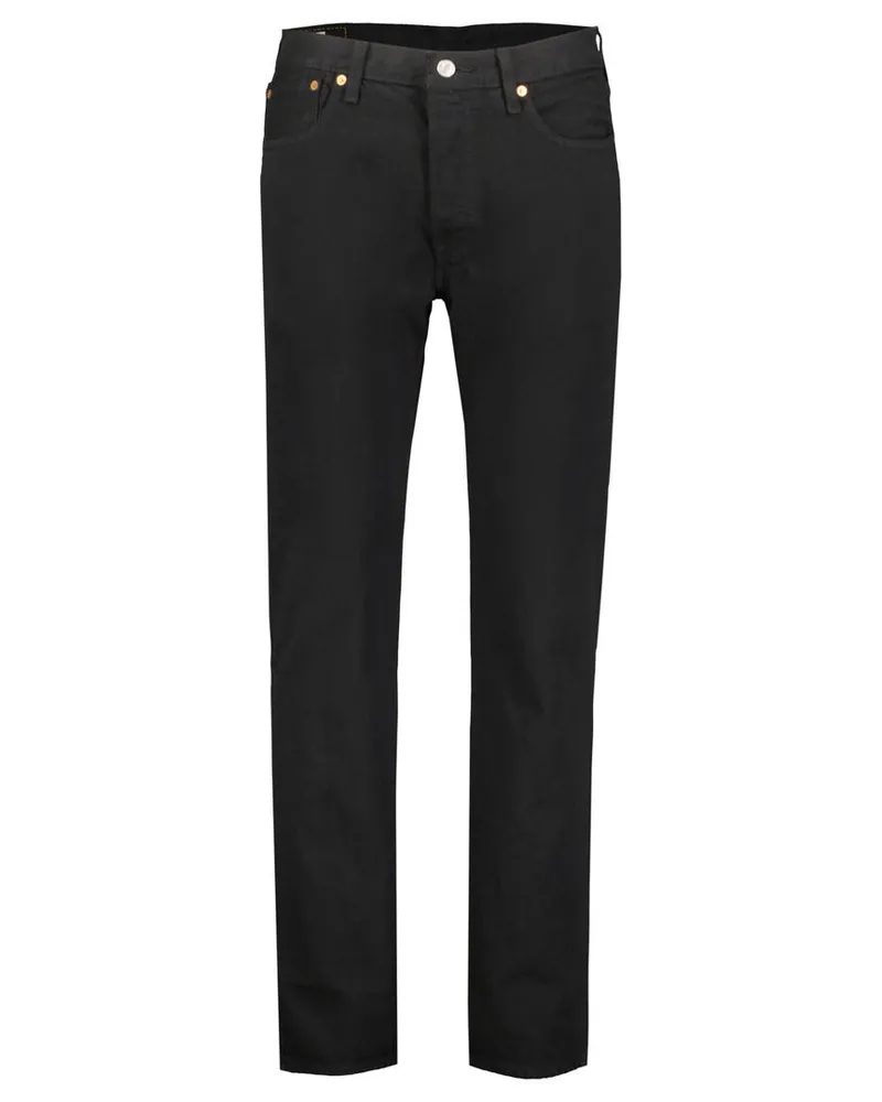 Levi's Herren Jeans 501 Straight Fit Black