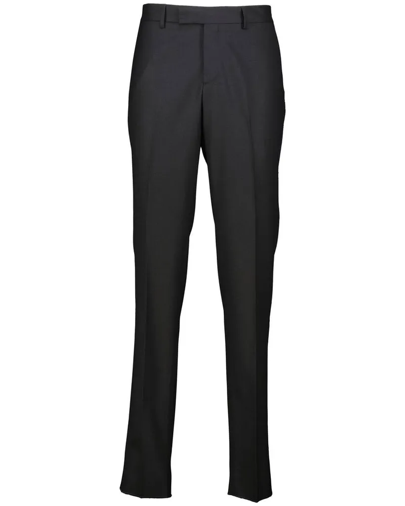 LARDINI Herren Hose mit Wolle Schwarz