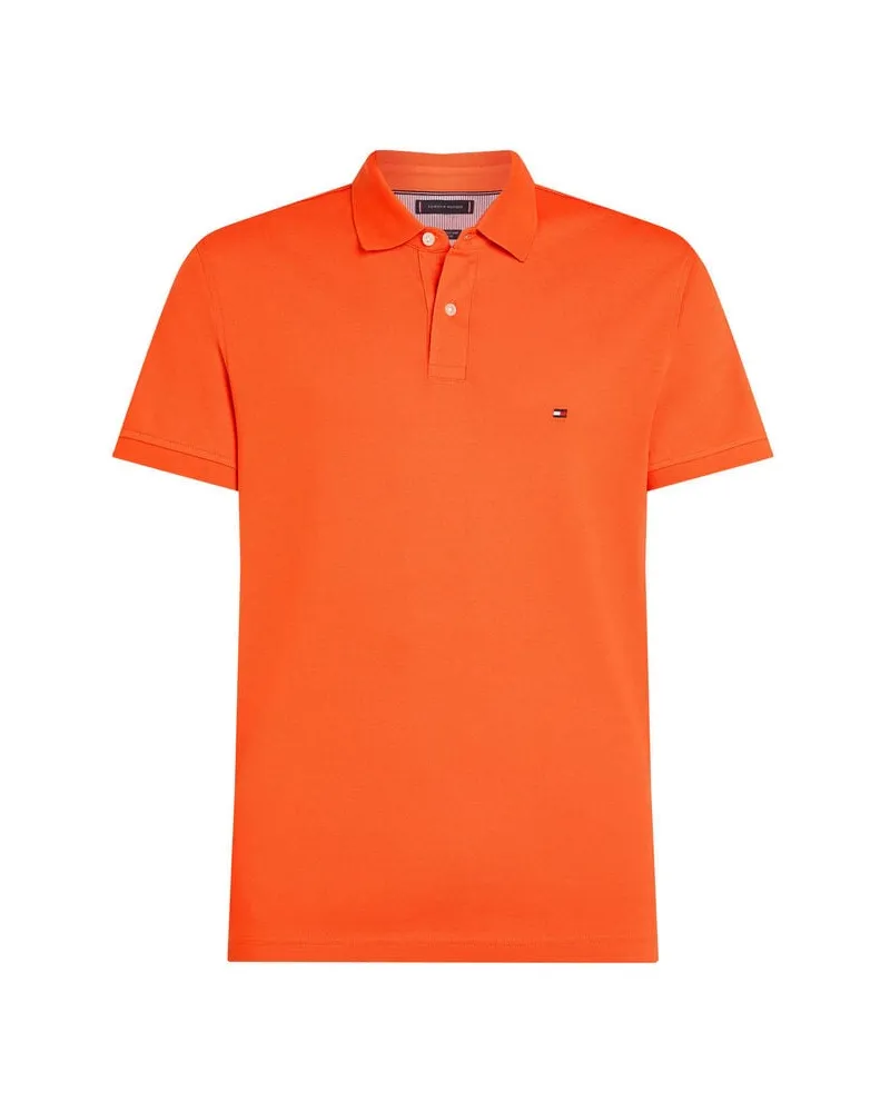 Tommy Hilfiger Herren Poloshirt 1985 Regular Fit KüRbis