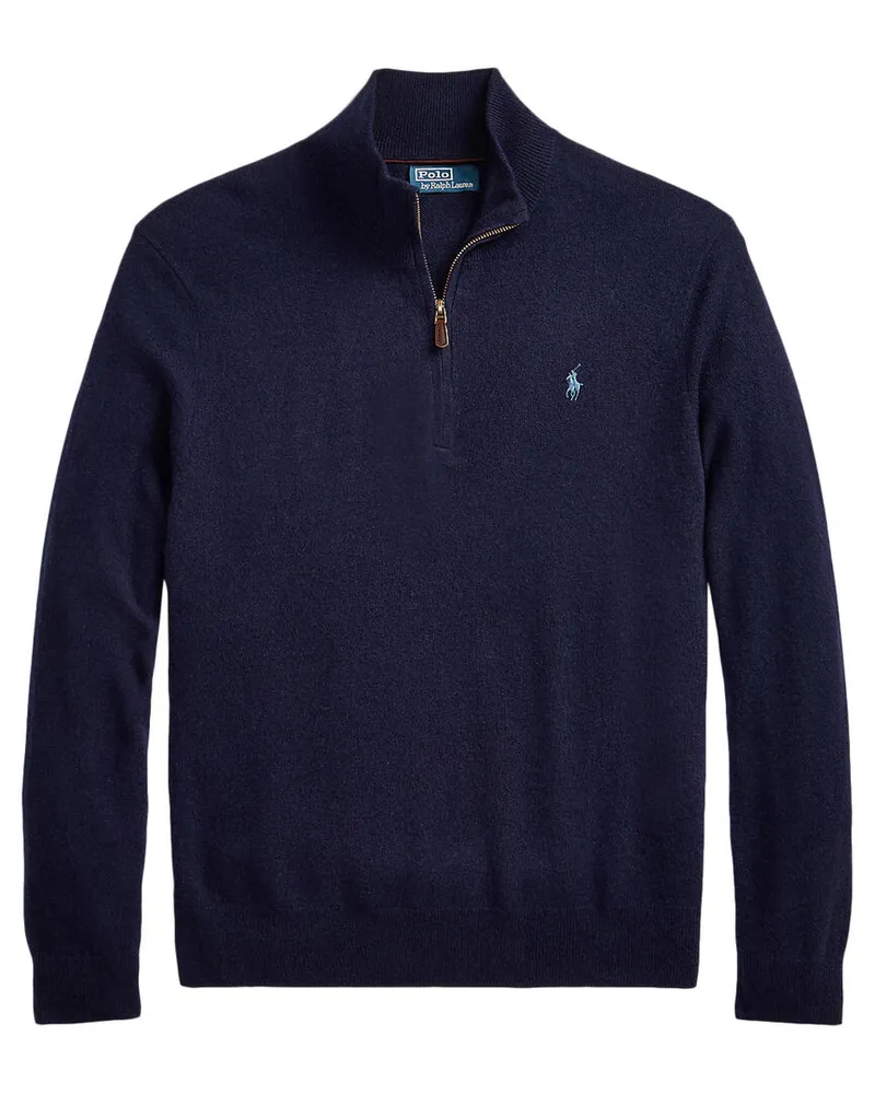 Ralph Lauren Herren Strickpullover aus Wolle Navy