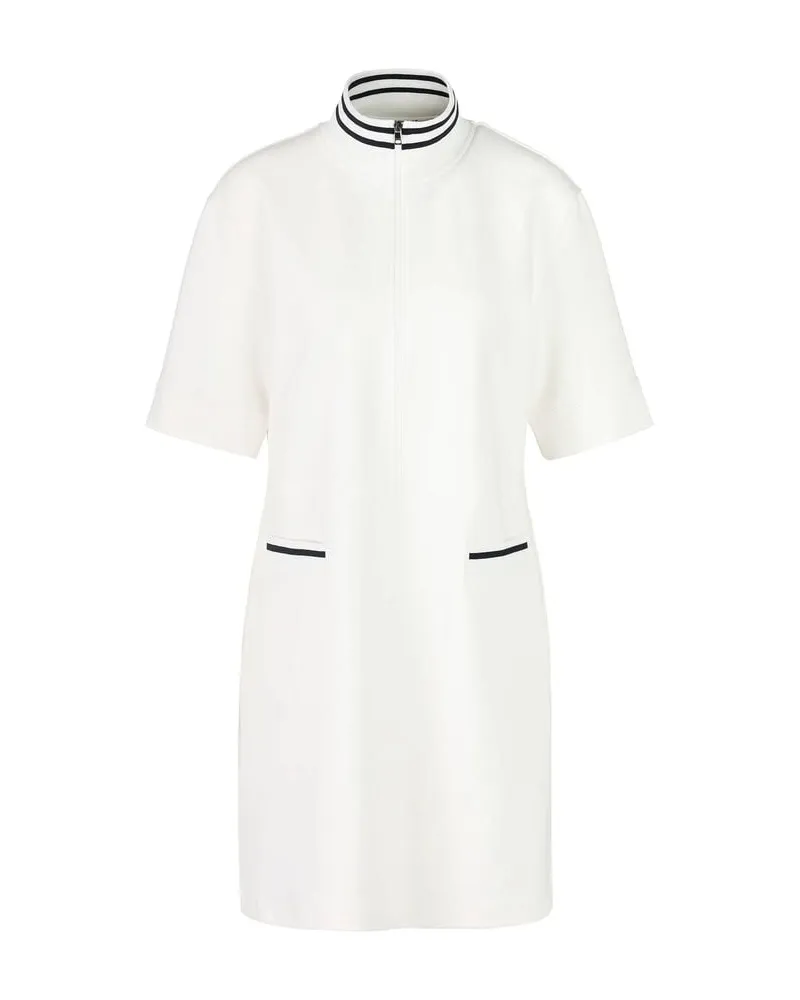 Marc Cain Damen Minikleid mit Baumwolle Weiss