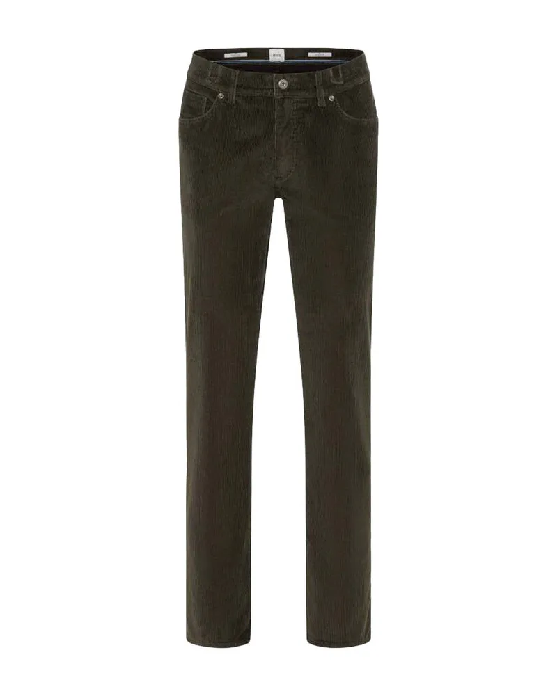 Brax Herren Cordhose STYLE.CADIZ Straight Fit Grün