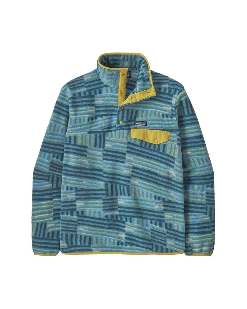 Patagonia Herren Fleecepullover MEN LIGHTWEIGHT SYNCH SNAP-T Blau