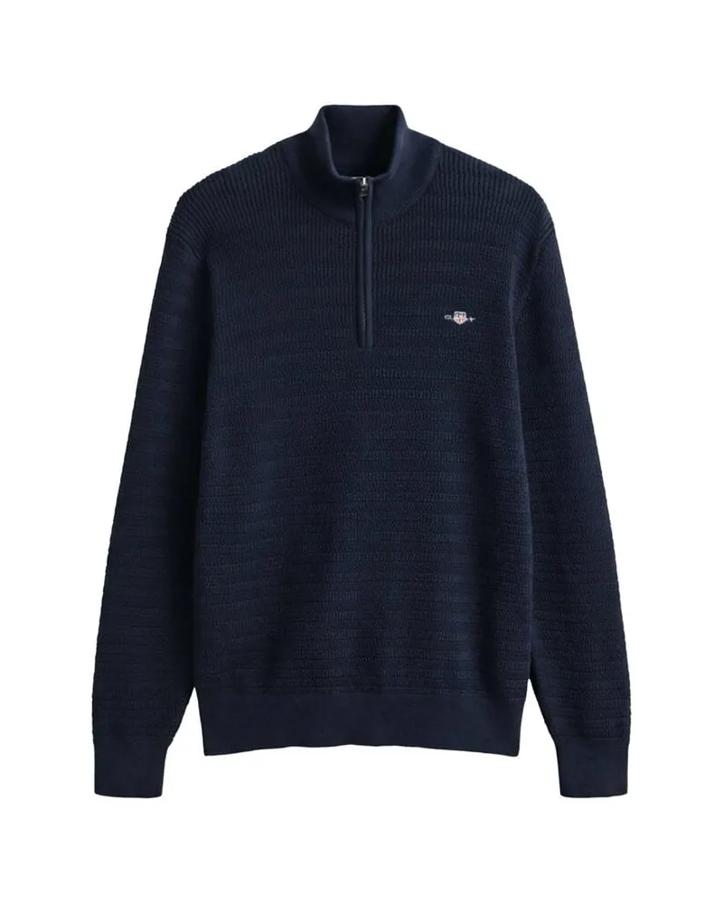 Gant Herren Pullover mit Bio-Baumwolle Marine