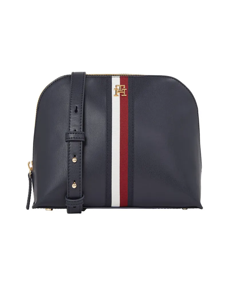 Tommy Hilfiger Damen Umhängetasche TH MONOGRAMM Marine