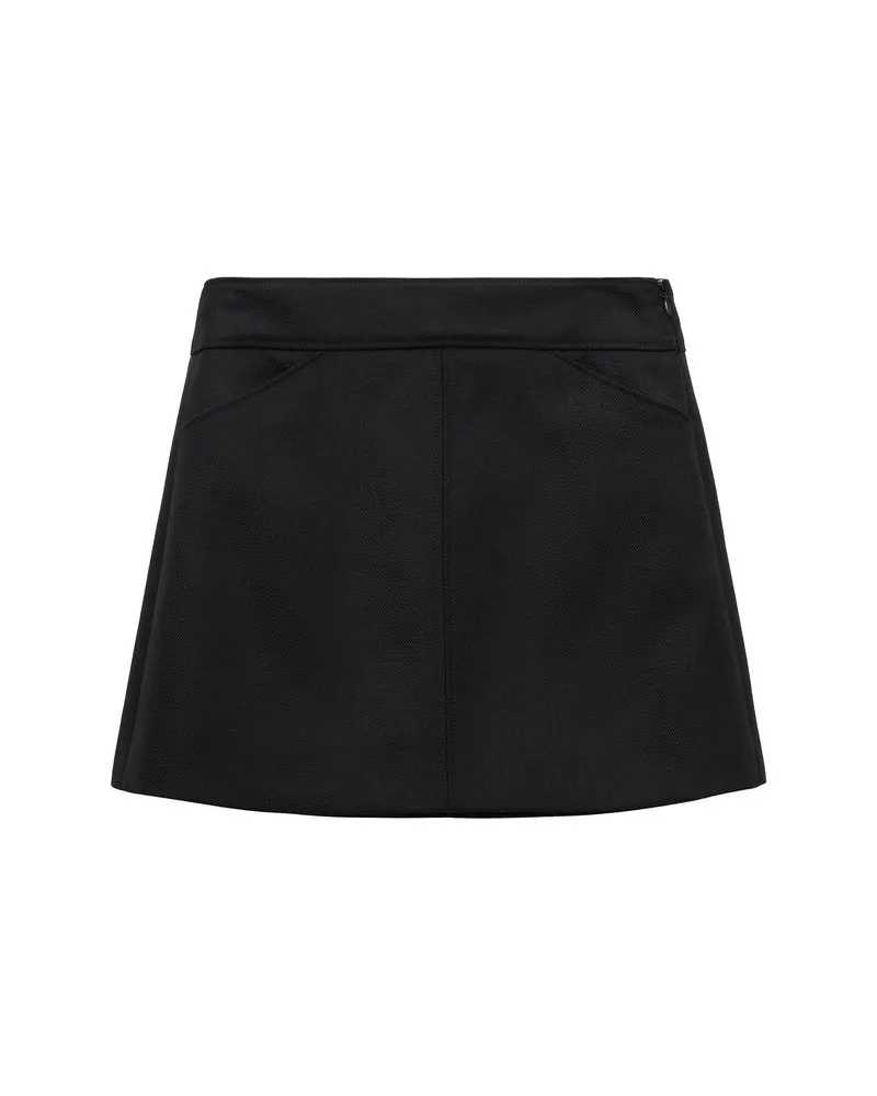 Dorothee Schumacher Damen Minirock STRIKING COOLNESS Schwarz