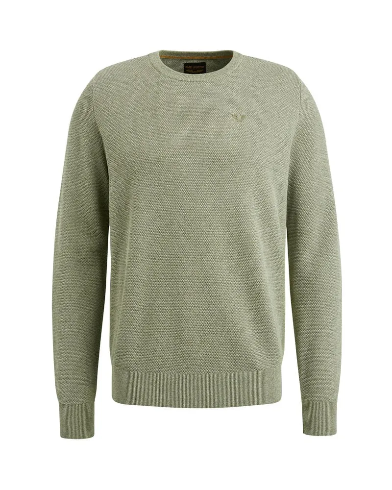 PME Legend Herren Pullover aus Baumwolle Pistazie
