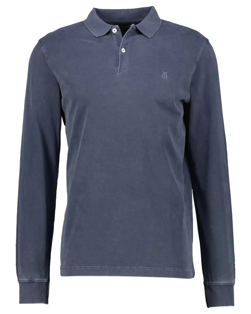 Marc O'Polo Herren Poloshirt aus Bio-Baumwolle Regular Fit Navy