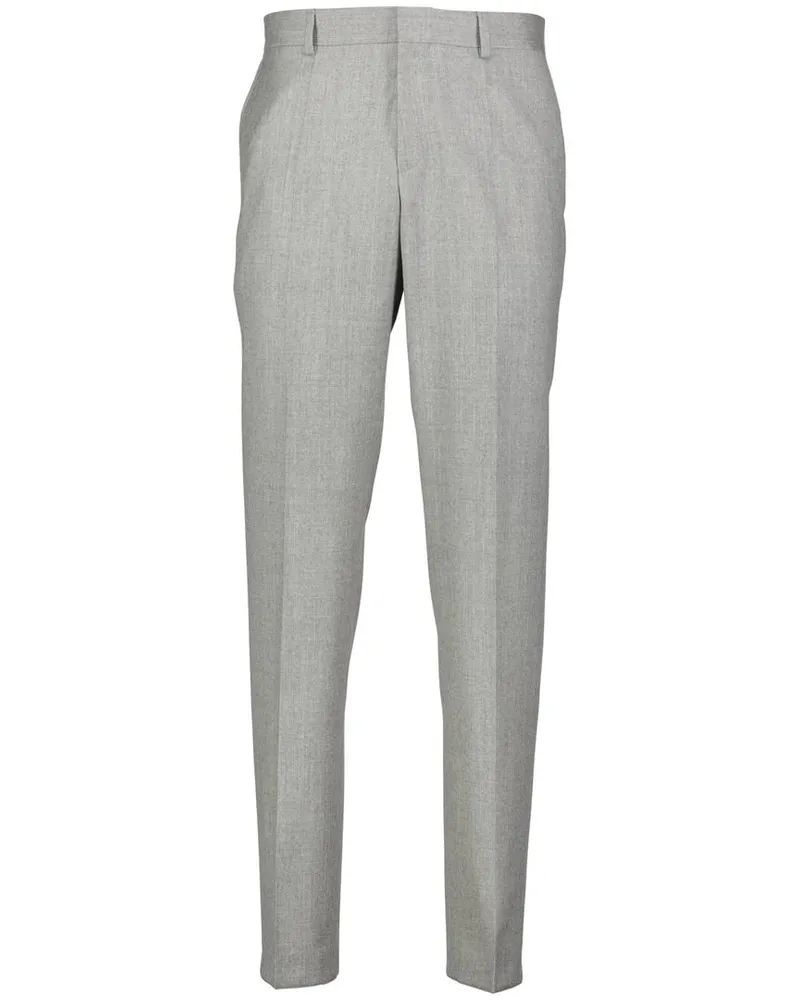 HUGO BOSS Herren Hose aus Wolle H-GENIUS-253 Grau