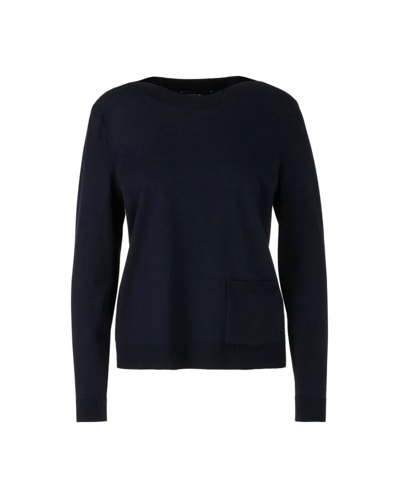 Marc Cain Damen Pullover RETHINK TOGETHER Marine