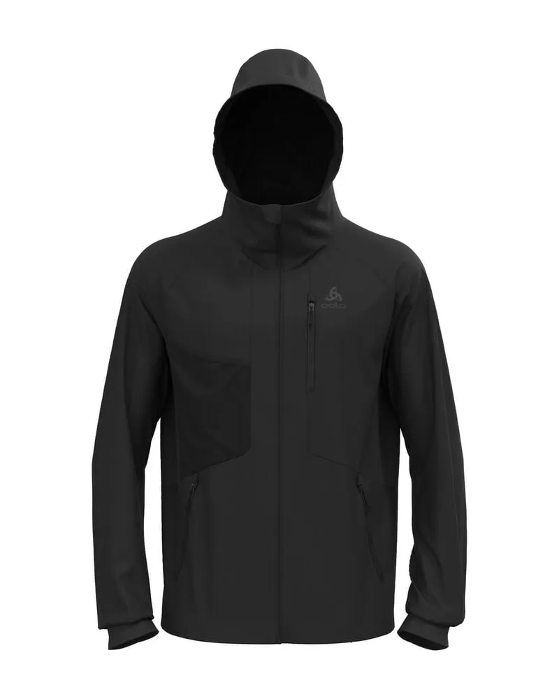 Odlo Herren Langlaufjacke ZEROWEIGHT X-WARM Schwarz