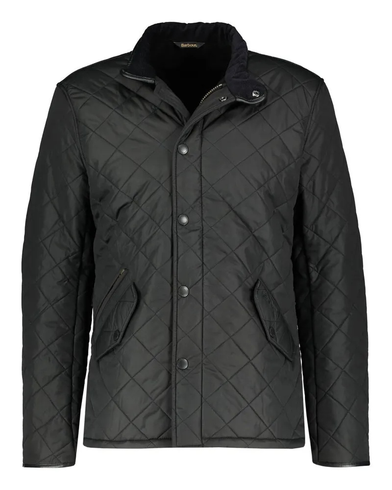 Barbour Herren Steppjacke POWELL QUILT Schwarz