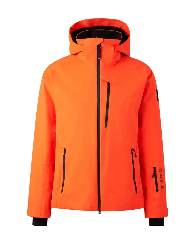 Bogner Fire & Ice Herren Skijacke mit Kapuze EASON Rot