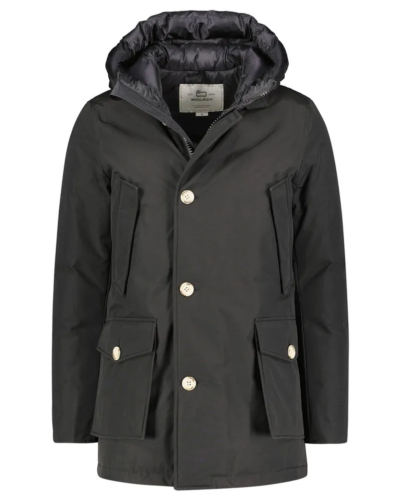 Woolrich Herren Daunenparka ARCTIC Schwarz