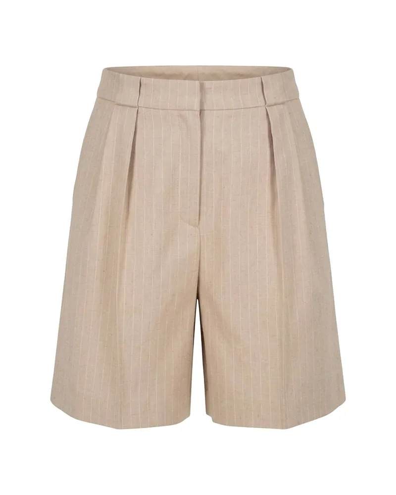 HUGO BOSS Damen Shorts HAMONU Beige