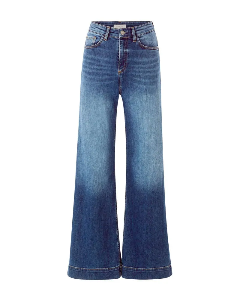 Rich&Royal Damen Jeans MARLENE Wide Leg Blue