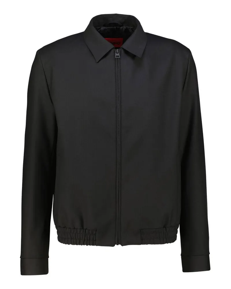 HUGO BOSS Herren Blouson HELLYS241 Schwarz