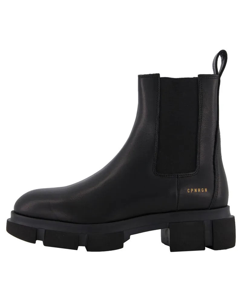 Copenhagen Damen Chelsea Boots Schwarz