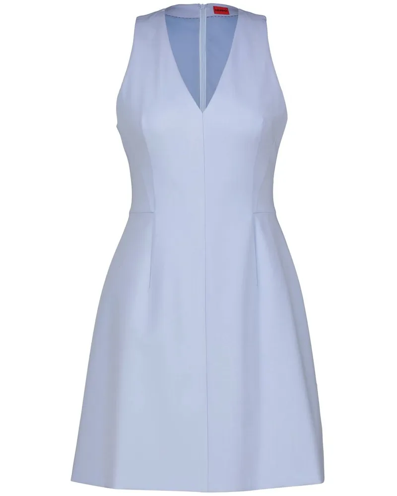HUGO BOSS Damen Minikleid KELILA Blau