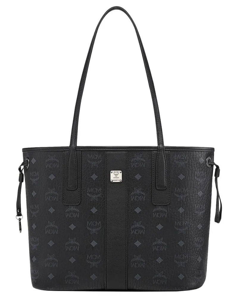 MCM Damen Wendeshopper LIZ Schwarz