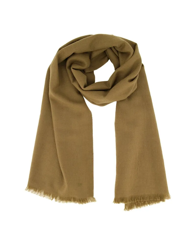 Tom Ford Herren Wollschal SCARVES DAY Nougat