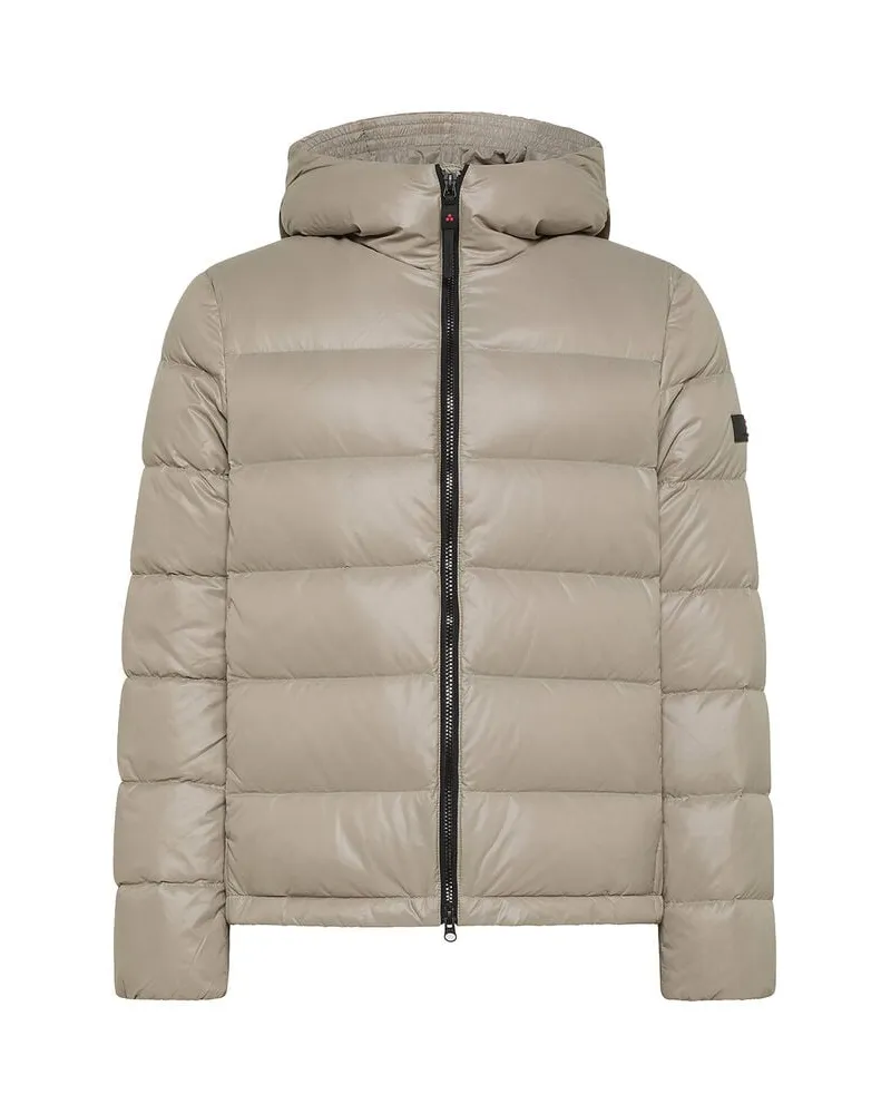 Peuterey Herren Daunenjacke HONOVA LKS LINEAR 04 Regular Fit aus Polyamid Wollweiss