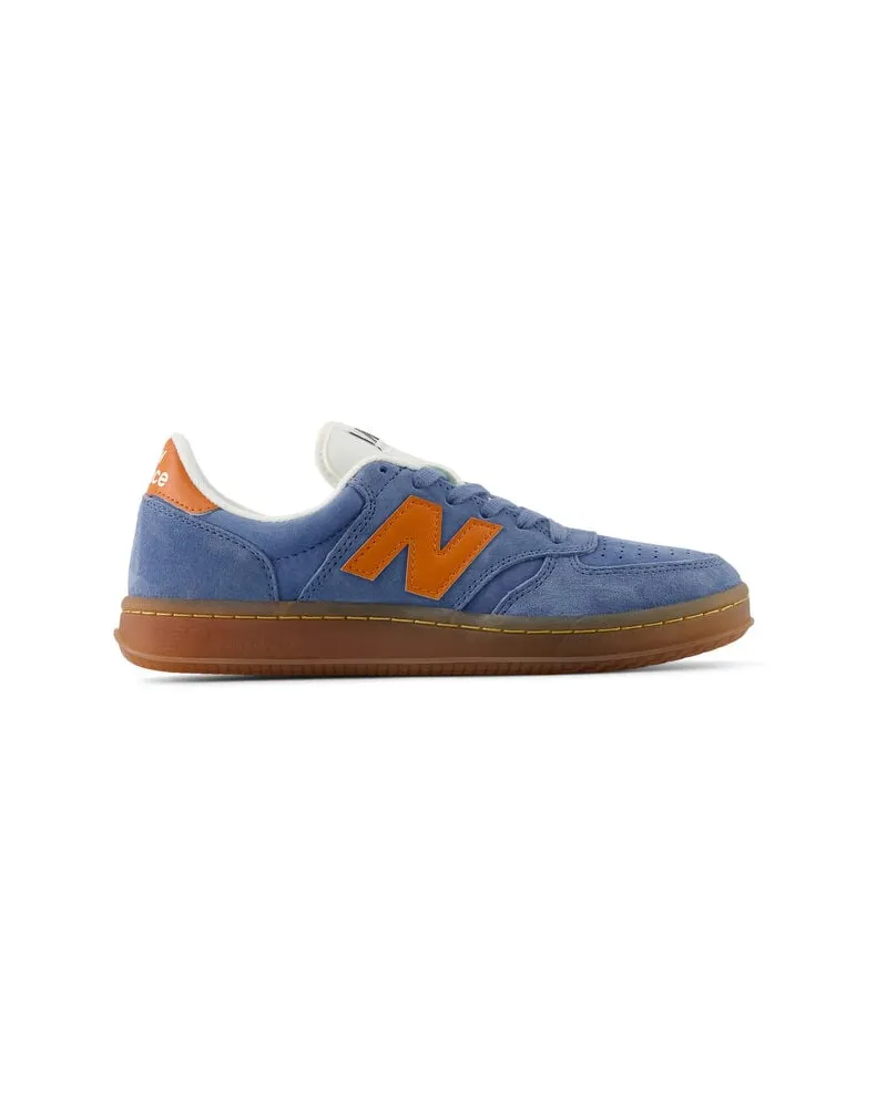 New Balance Herren Sneaker Nubukleder T500 Petrol