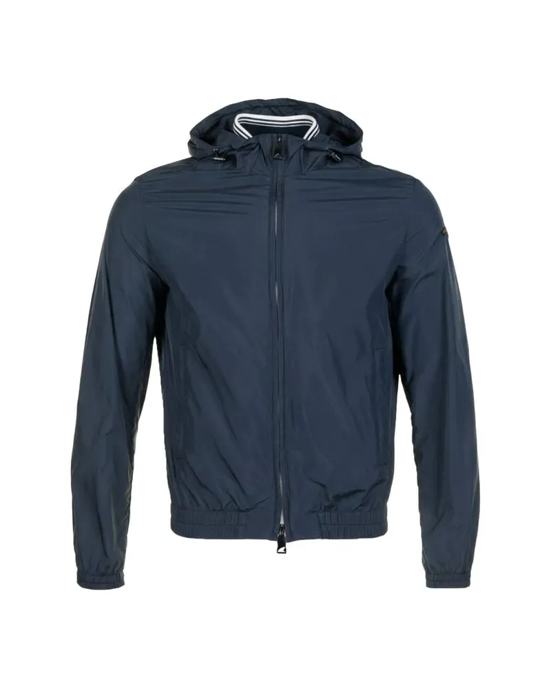 Paul & Shark Herren Windbreaker aus Microfaser Marine