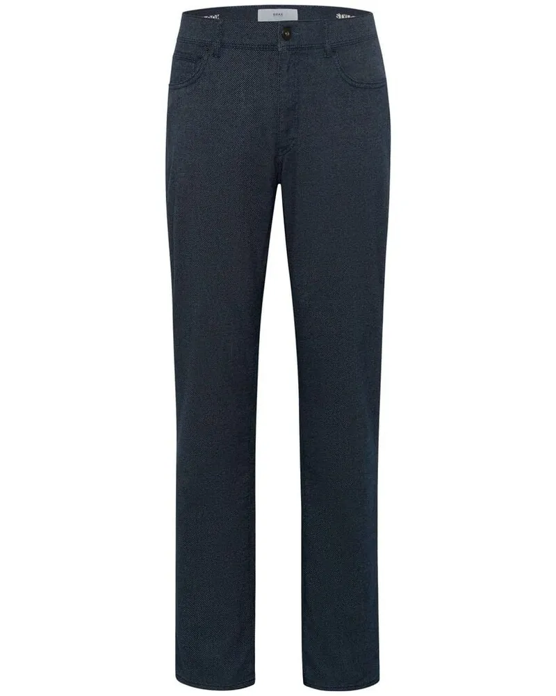 Brax Herren Hose STYLE.CADIZ WOOLOOK Straight Fit Grau