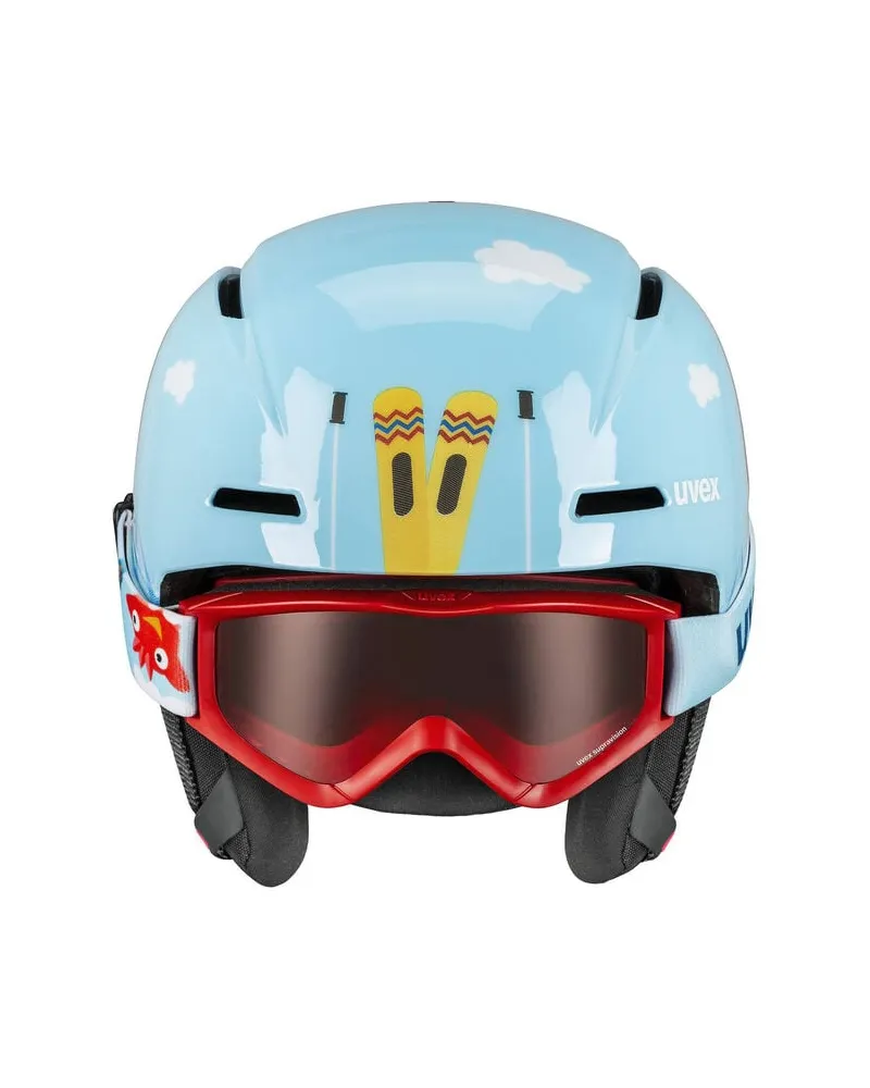 Uvex Skihelm VITI SET Blau