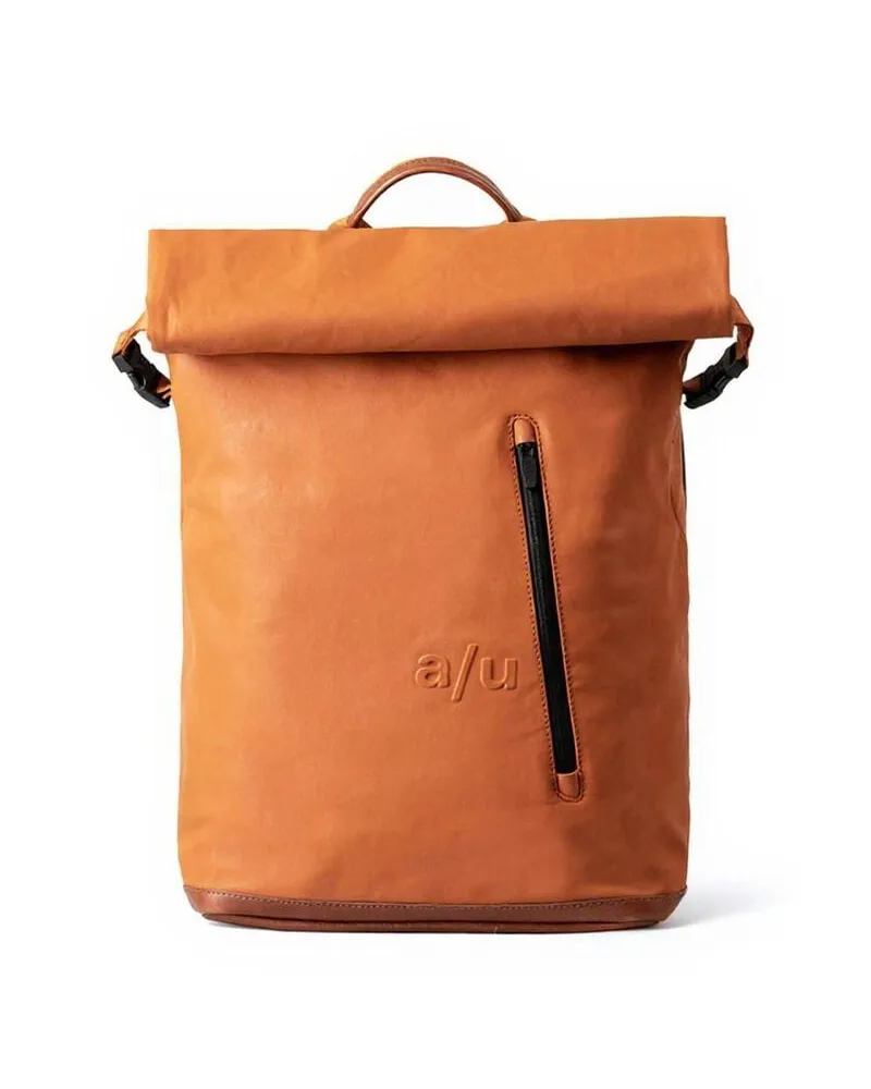 Aunts & Uncles Rucksack FUKUI 15 aus Leder Honig