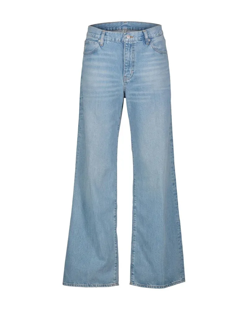 Frame Denim Damen Jeans THE OFF DUTY Wide Leg Blue