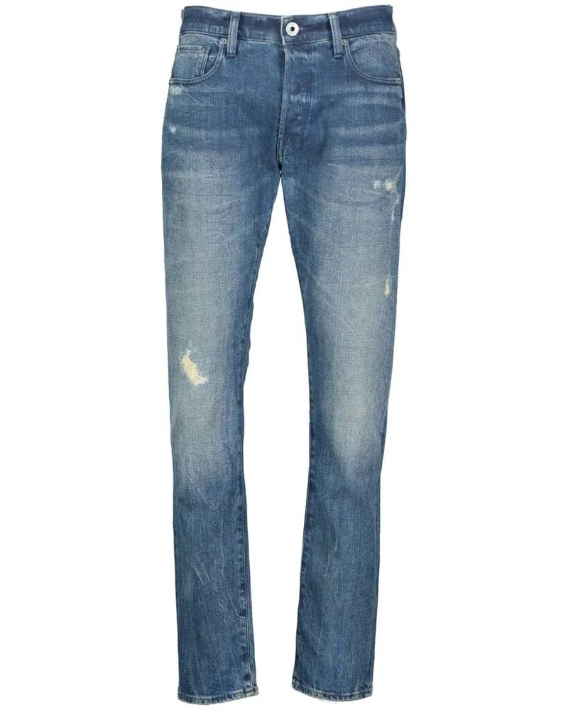 G-STAR RAW Herren Jeans 3301 Slim Darkblue