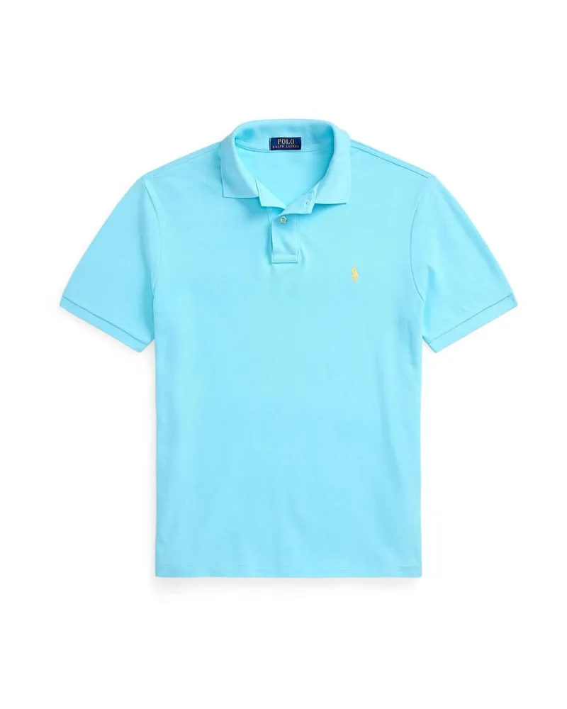 Ralph Lauren Herren Poloshirt Custom Slim Fit Ocean