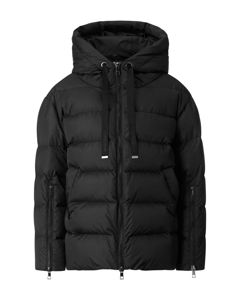 Rich&Royal Damen Daunenjacke BIG PUFFER Schwarz