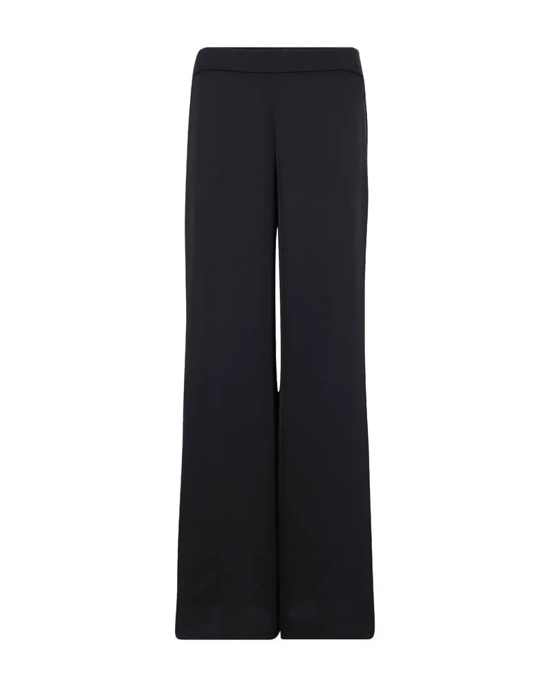 Vera Mont Damen Marlenehose Modern Fit Schwarz