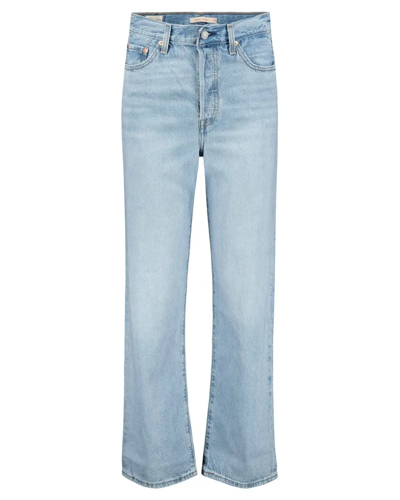 Levi's Damen Jeans "Ribcage Ankle Middle Bleached