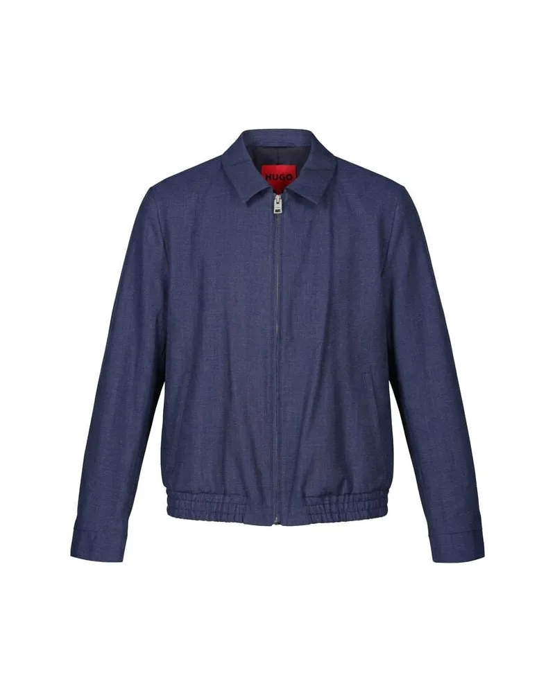 HUGO BOSS Herren Jacke HELLYS Blau