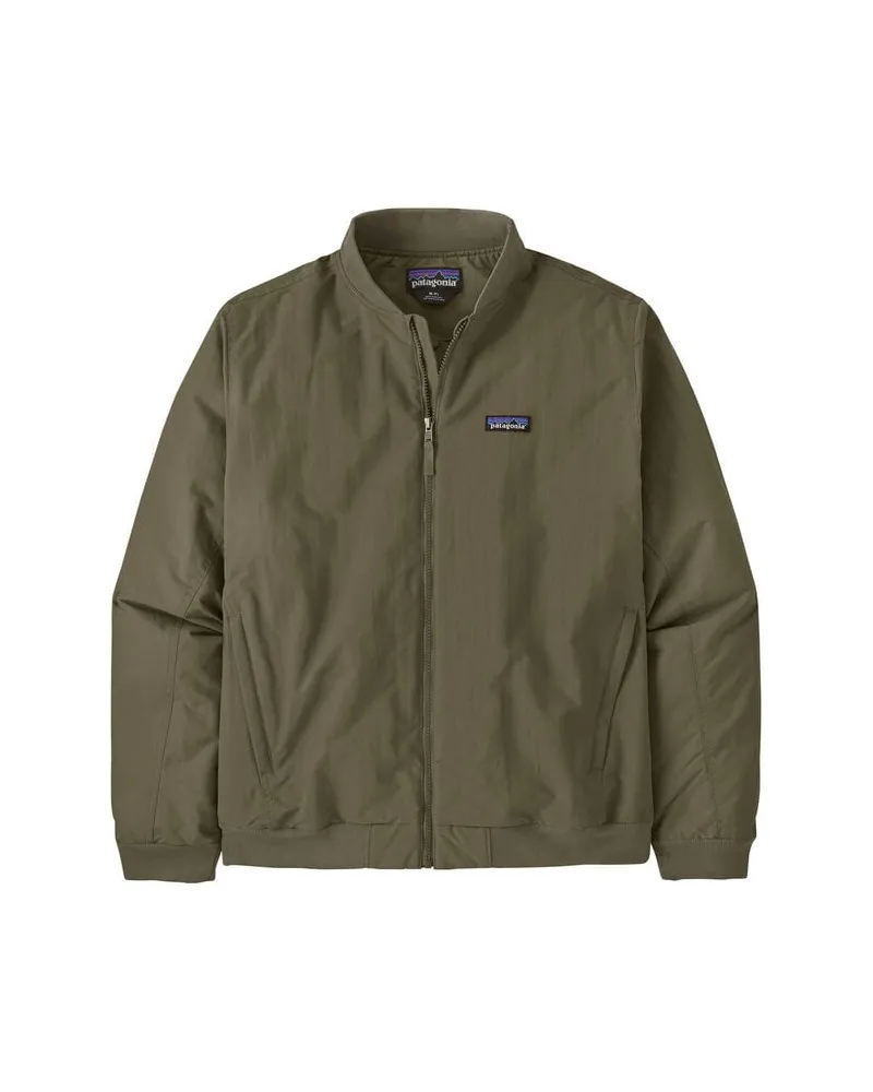 Patagonia Herren Jacke ISTHMUS DECK Dunkelgrün