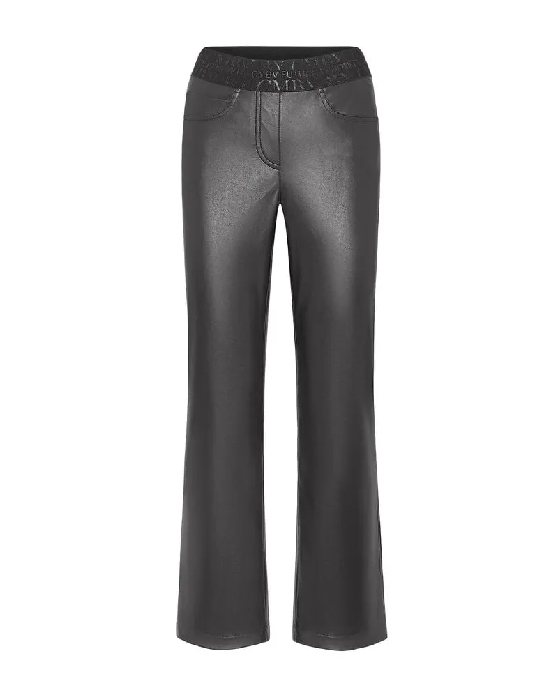 Cambio Damen Hose aus Kunstleder FELICE Schwarz