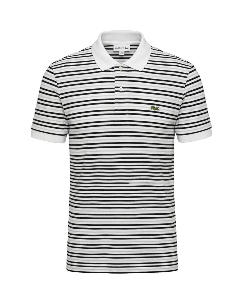Lacoste Herren Poloshirt aus Baumwolle Weiss